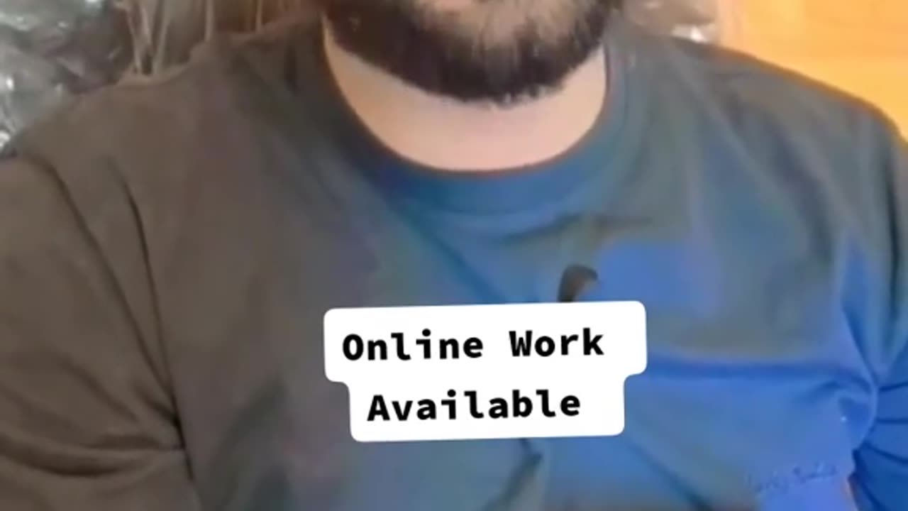 Online work available