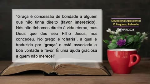 Salvos pela graça de Deus!