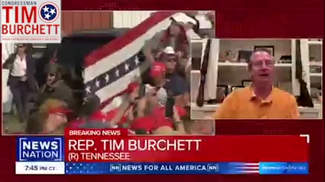 Rep. Burchett joins Rep. Lawler on Trump assassination attempt