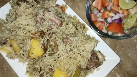 Mutton yakhni pulao