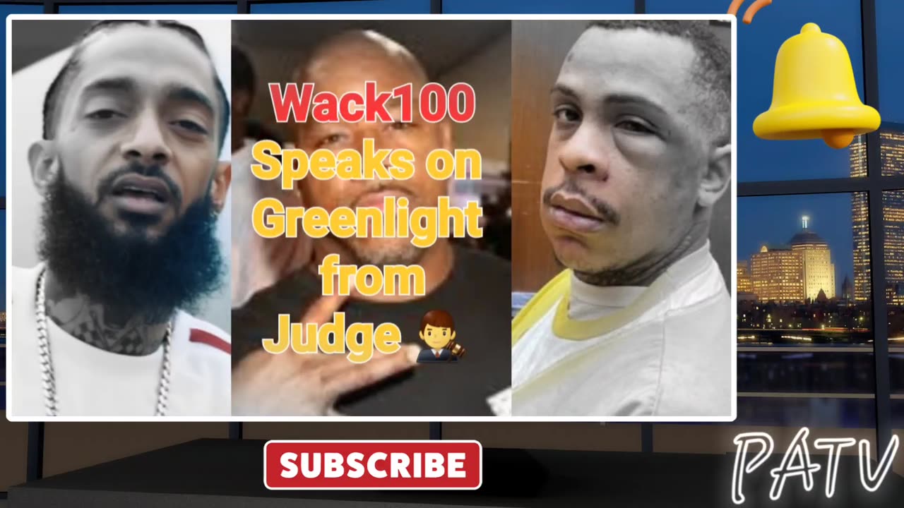 ENews ~ #Wack100 Speaks on #Greenlight 🚥 Given to #EricHolder from 🥸 Fan Judge 👨‍⚖️ #Nipsey