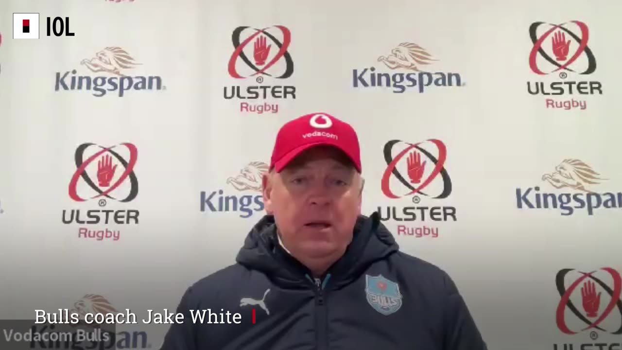 Bulls coach Jake White on Ulster defeat