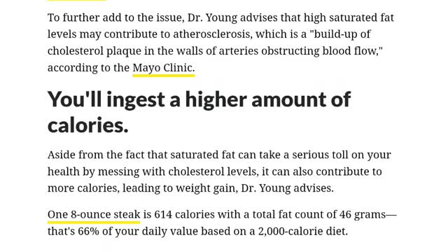 Meat is bad for you they say