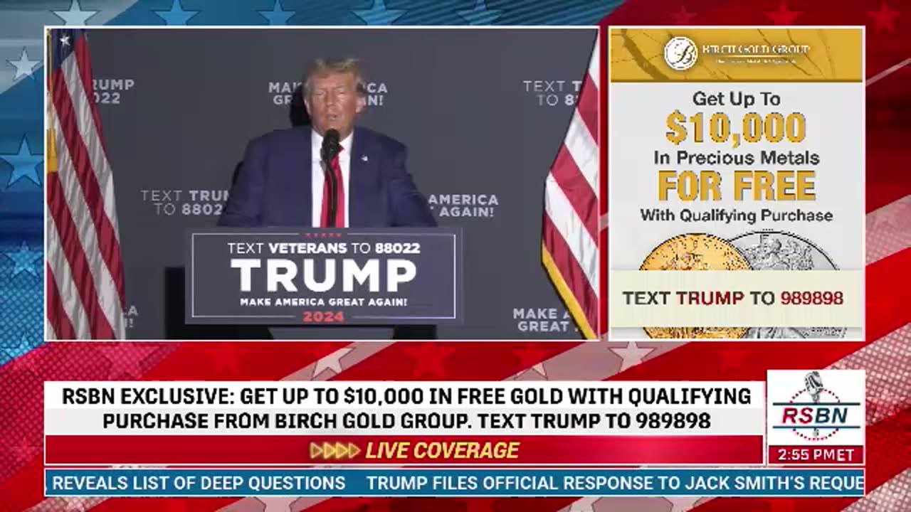DonaldTrump speaking in New Hampshire. Trump packs the house