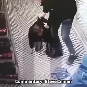 Man Attacks Kid Father Beats Attacker