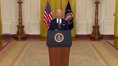 US President Joe Biden announces sanctions over Russian invasion_360p