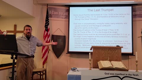 CBC Adult Sunday School (1/23/2022) - Watch & Pray (Teacher John DiBartolo)