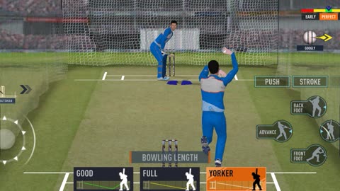 Real cricket 24 game practice scene