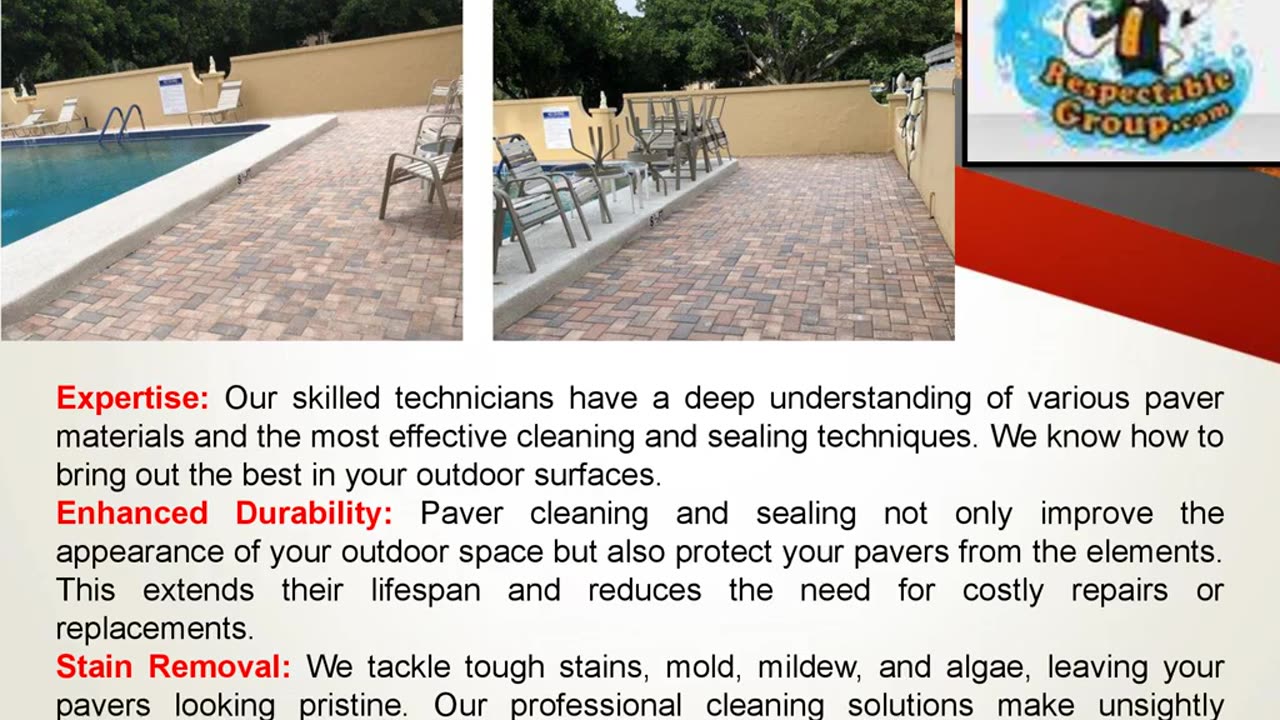 Transform Your Pavers with Expert Cleaning and Sealing in Sarasota, FL