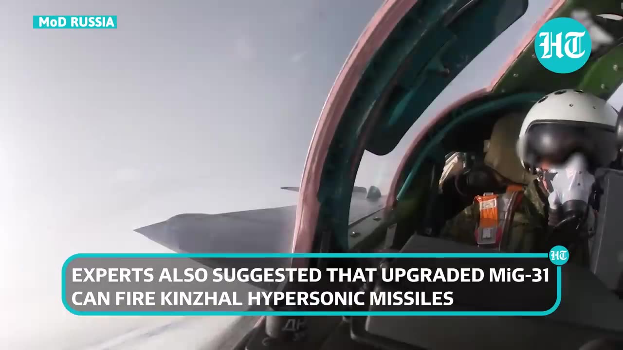 Bad News For Ukraine; Russian Air Force Ready To Wreak Havoc With This Upgraded MiG-31 Jet