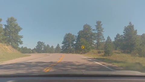 Driving into Westcliffe