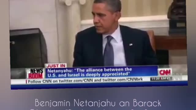 Netanjahu Obama little and big satan