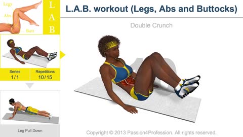 L.A.B. workout - Legs, Abs and Buttocks