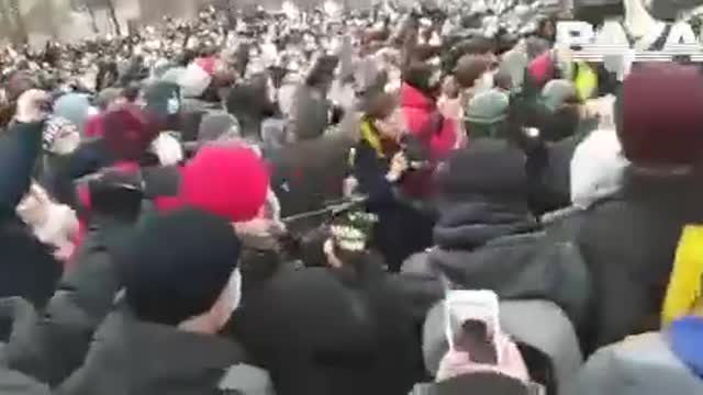 Tough detentions in Moscow