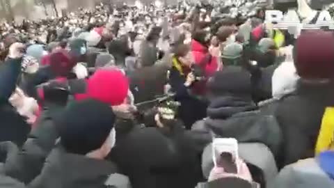 Tough detentions in Moscow