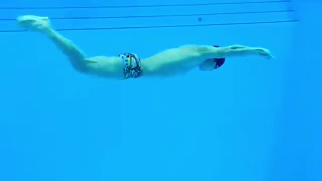 That how we are supposed to swim !