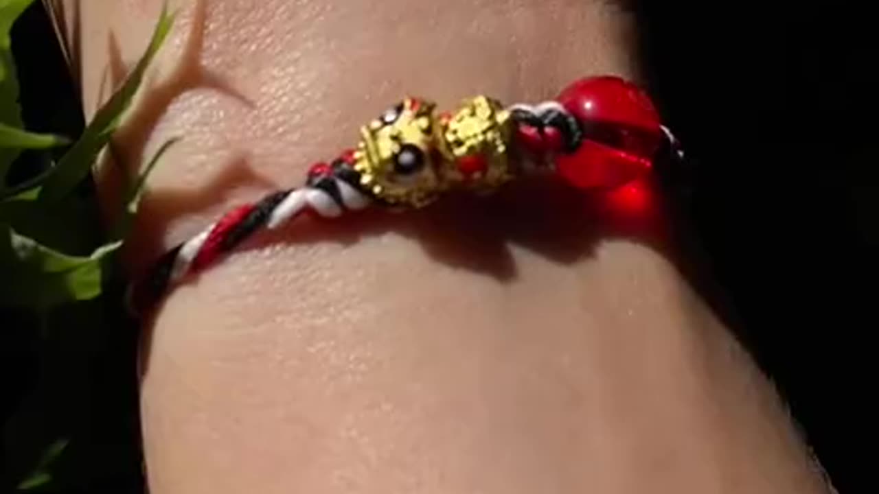 Authentic Bali Original Red Agate Barongsai Charm Bracelet - Happiness Bracelet