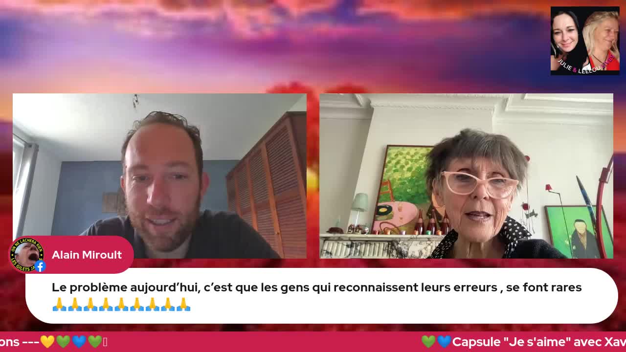 Capsule je s'aime avec Maj & Xavier 13/04 Je suis un Modèle