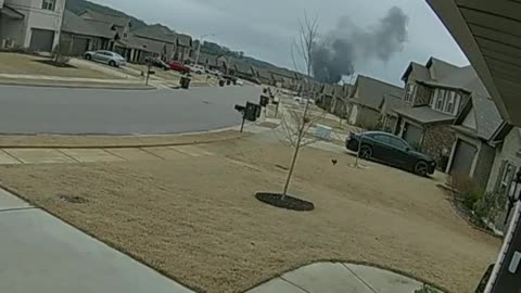 Military helicopter falling out of the sky, Madison Co., Alabama