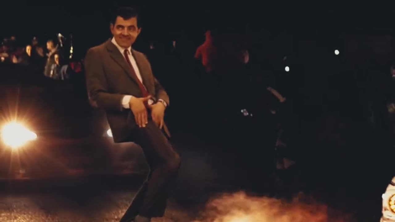 You love cars? Mr. Bean loves it!