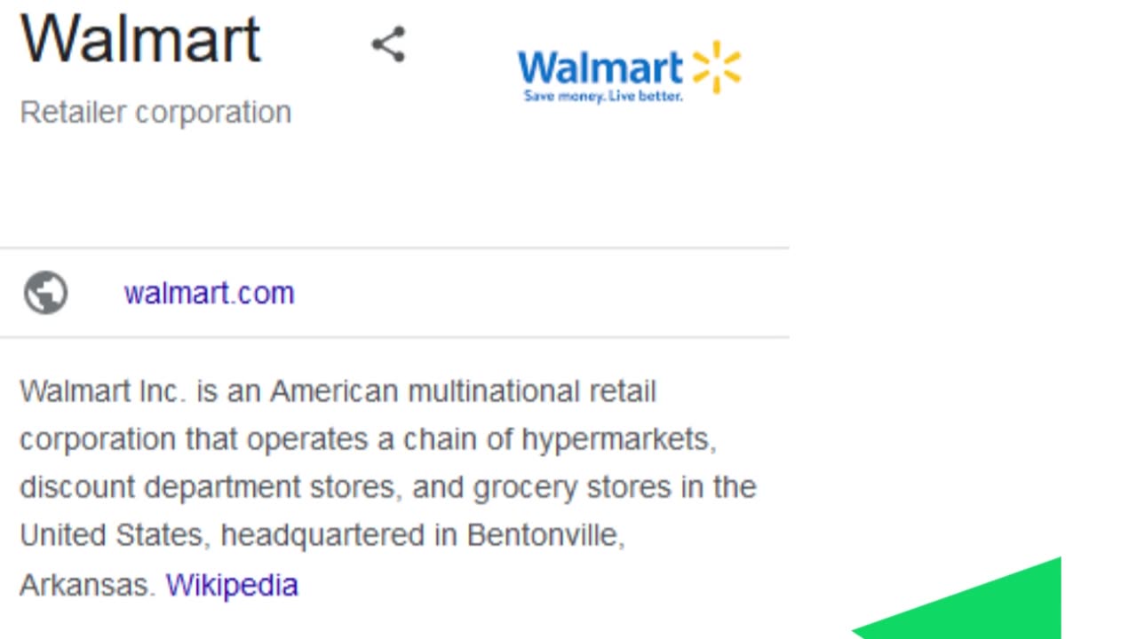 What would have happened if you had invested in Walmart stock