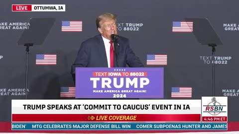 Trump in #IOWA Today ! -Make Gasoline Engines Great Again !