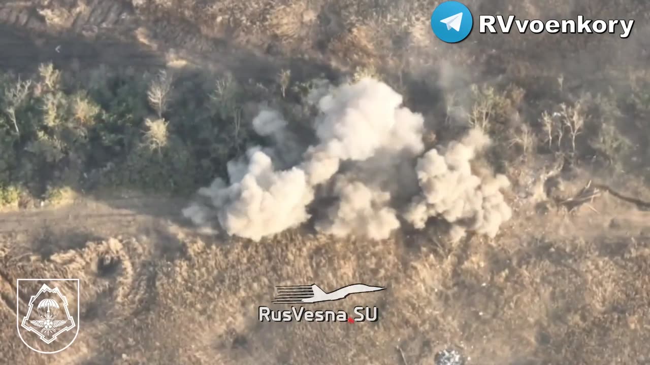Artillery Strikes on AFU Positions Near Robotyne