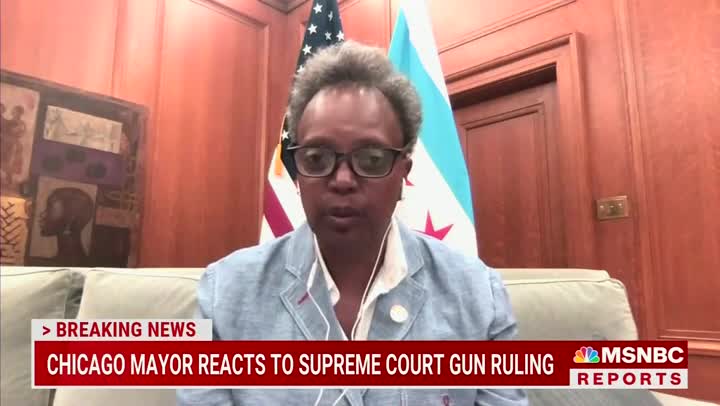 Mayor Lightfoot: SCOTUS 2nd Amendment Ruling ‘Undermines the Legitimacy of the Court’