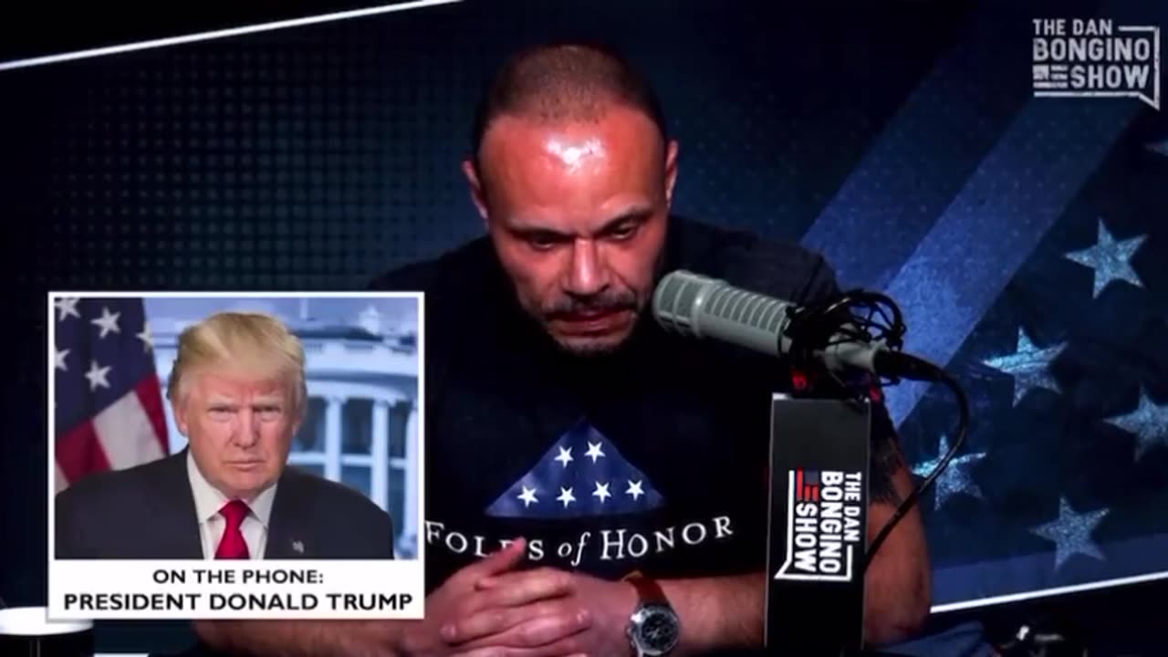 Trump Joins Dan Bongino Show To Discuss Durham Report