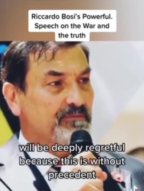 Riccardo Bosi - Leader of Australia One - The Truth and Nothing but The Truth