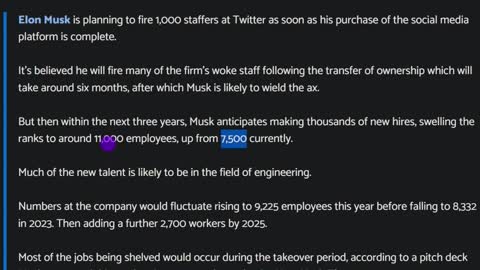 Elon Musk's Plan To Dump ALL Twitter Employees