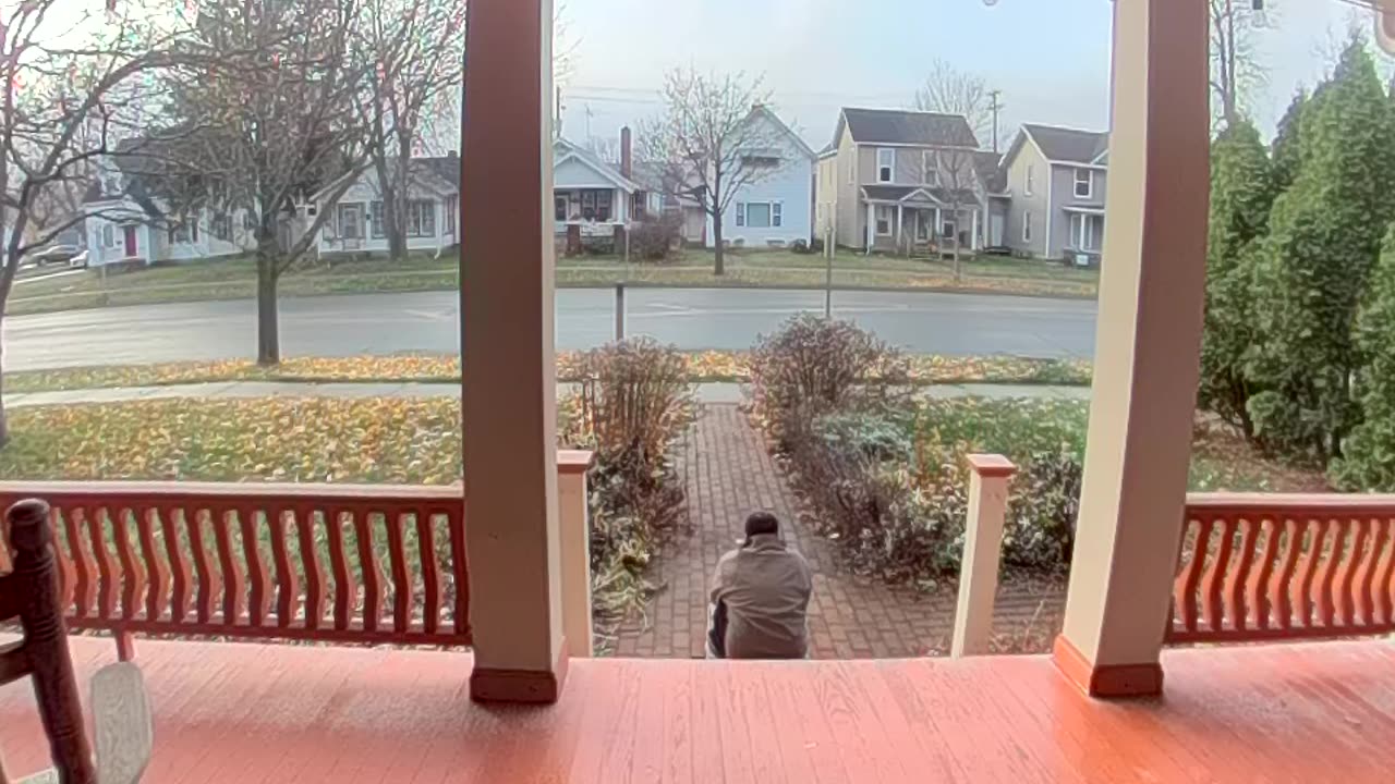 Alleged Package Thief Receives Instant Karma