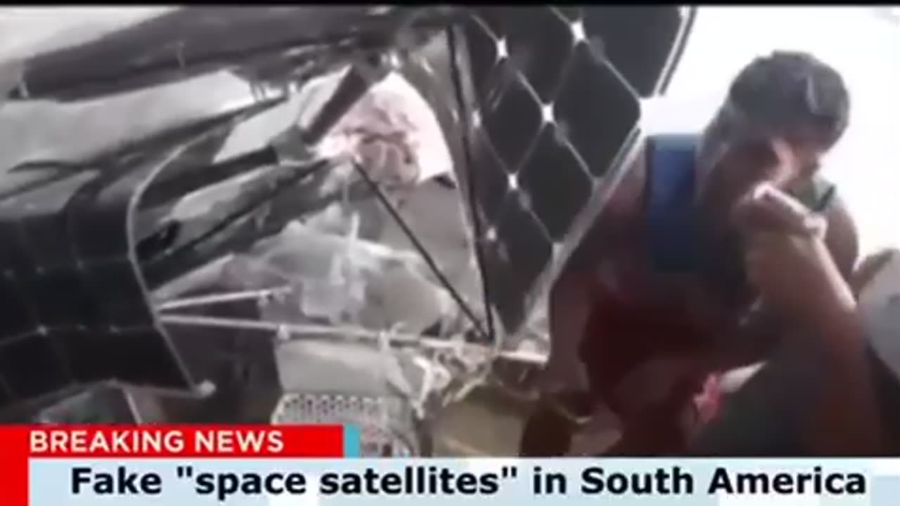 SATELLITES ATTACHED TO BALLOONS?