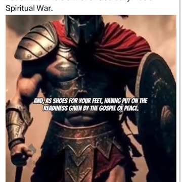 Put on the whole armor of God