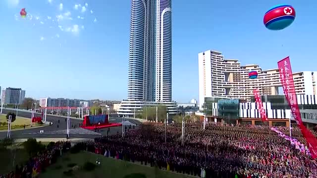 N. Korea's Kim attends housing project ceremony