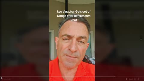 Leo gets out of Dodge after the Referendum-Eddie Hobbs 20-03-24