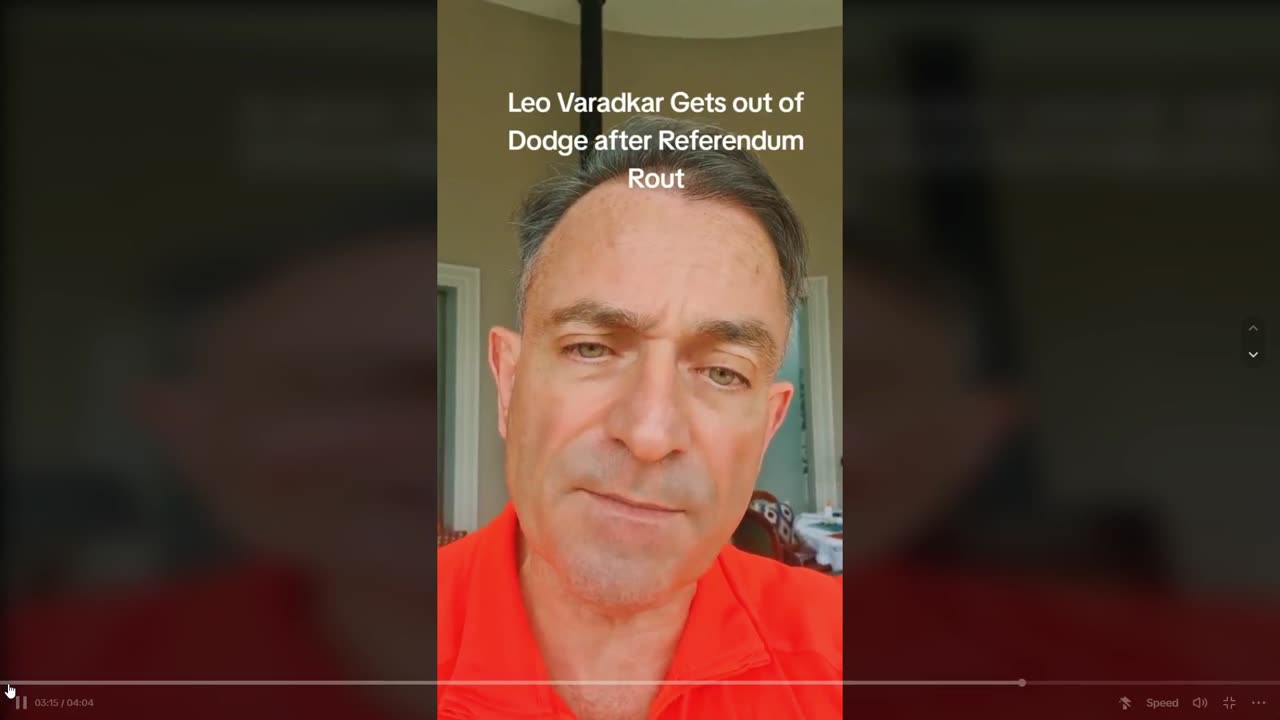 Leo gets out of Dodge after the Referendum-Eddie Hobbs 20-03-24