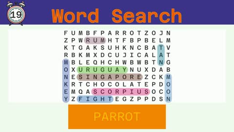 Word Search - Challenge 11/11/2022 - Easy - Random