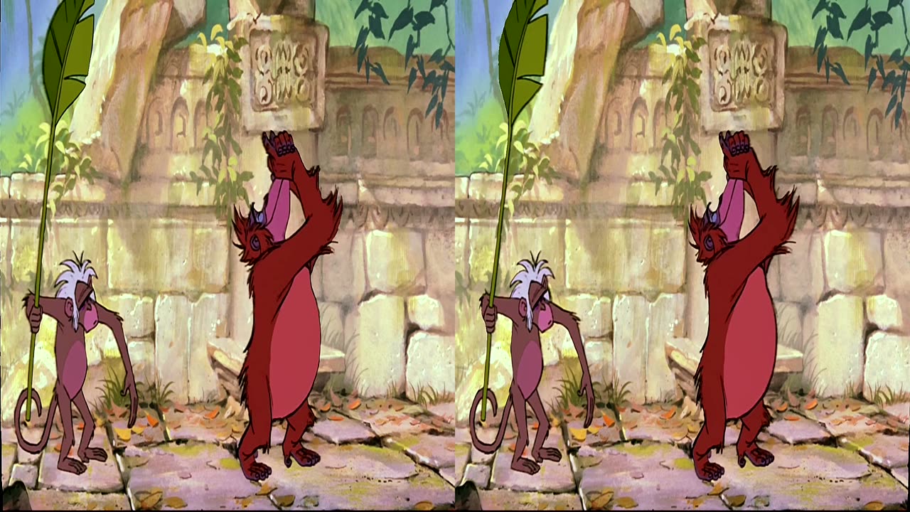 3D SBS The Jungle Book 60FPS 4K L 4K R SUPER SCALE 80% MORE BACKGROUND DEPTH P11