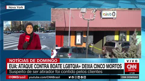 Ataque contra boate LGBTQIA+ deixa cinco mortos nos EUA | CNN DOMINGO