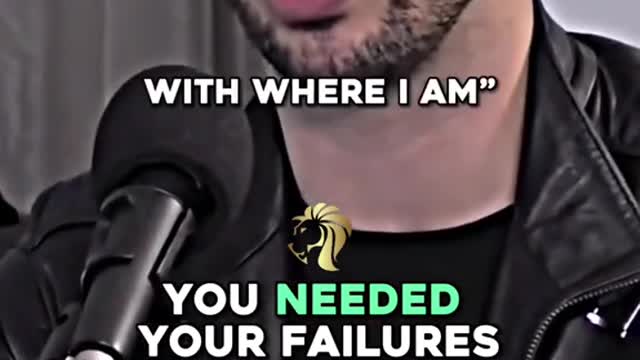 Andrew Tate explains failures in life