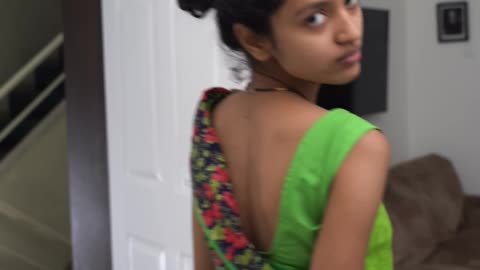 Indian Maid in House