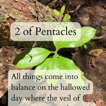 2 of Pentacles to Knight of Wands 2022-10-31