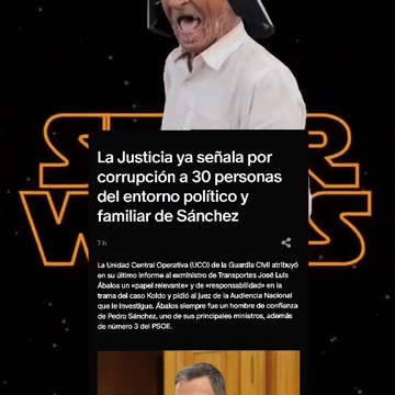 La #Justicia ya señala por #corrupción a 30 #personas del ##político y #familiar de #Sánchez