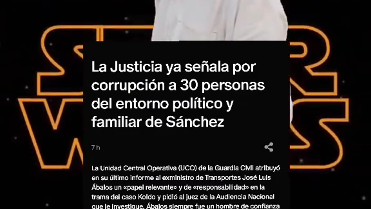 La #Justicia ya señala por #corrupción a 30 #personas del ##político y #familiar de #Sánchez