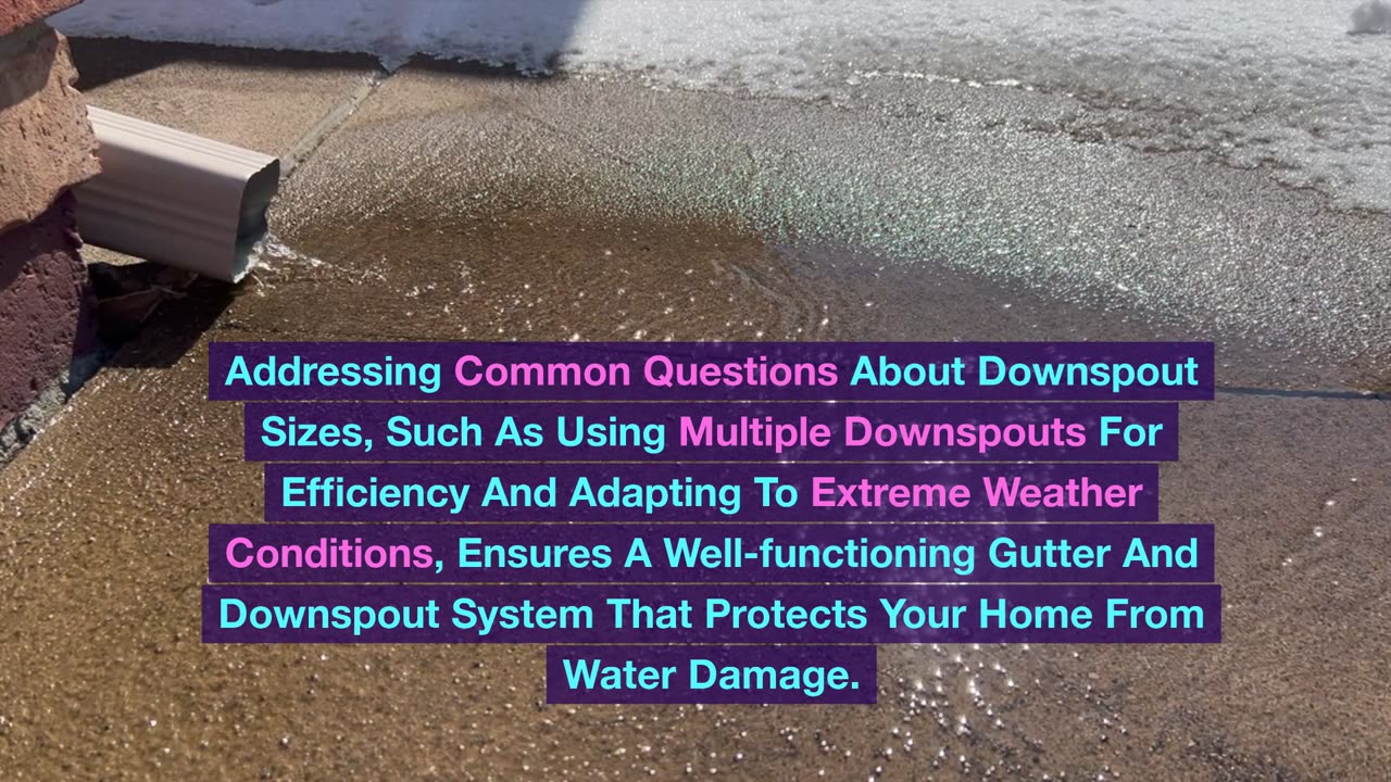 Downspout Sizes: Which is Right for Your Home?