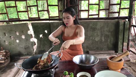 Beautiful Girl Delicious Cooking | Girls Fashion