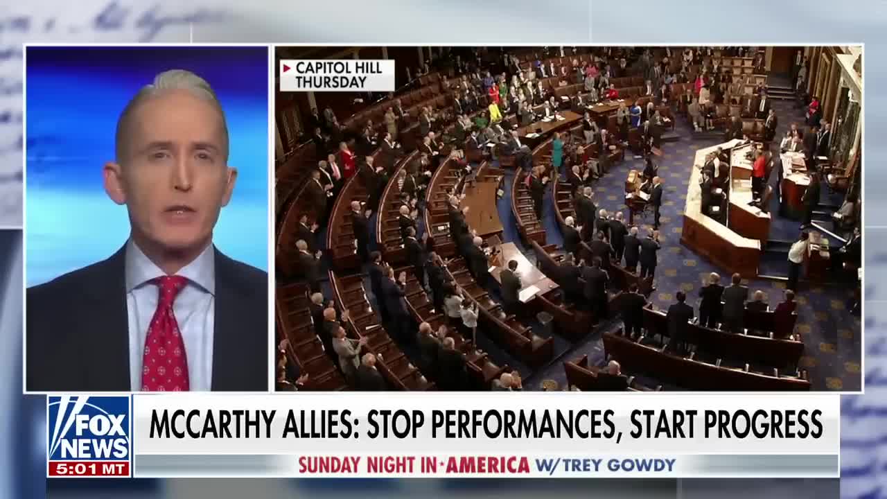 Gowdy- The GOP needs to stop squandering the gift of leadership