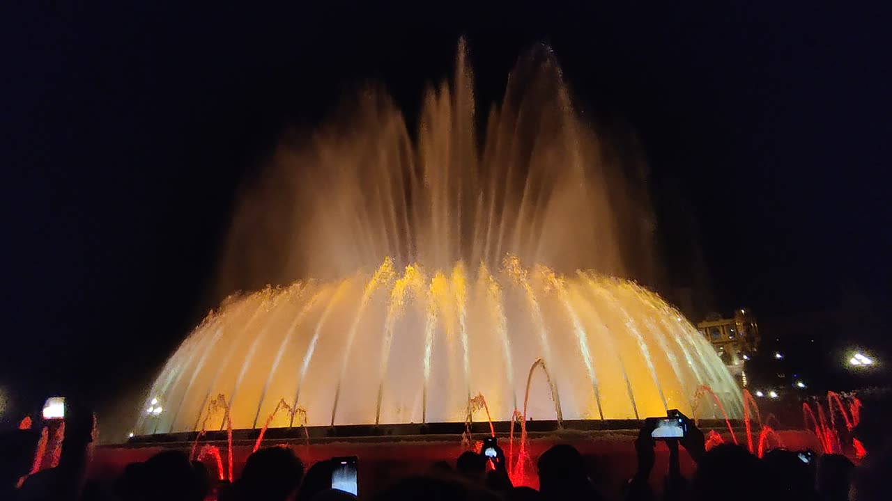 Magic fountain Barcellona