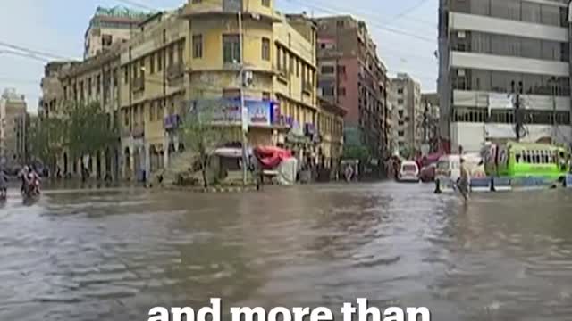 At least 150 killed as monsoon rains lash Pakistan